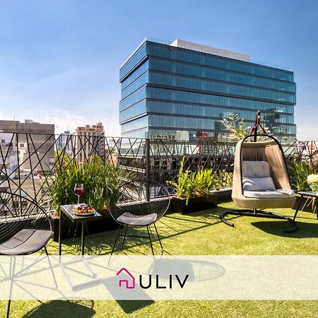 Uliv Apartments El Angel เม็กซิโกซิตี้ ภายนอก รูปภาพ