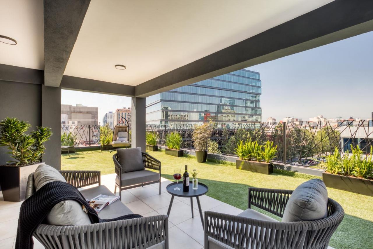 Uliv Apartments El Angel เม็กซิโกซิตี้ ภายนอก รูปภาพ